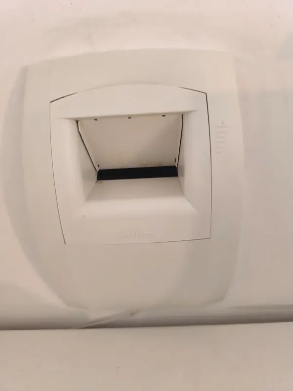 La même bouche de VMC propre et désinfectée